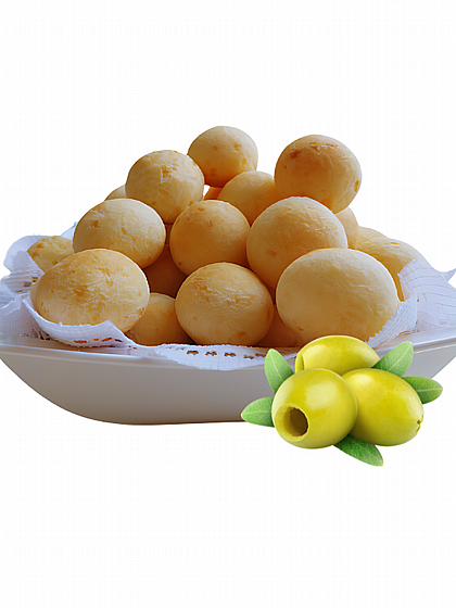 ��� �� ����� ����� - P?o de queijo azeitona