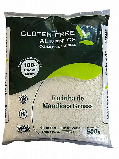 Farinha de mandioca grossa 500 g - ��� ���� ��� 500 �