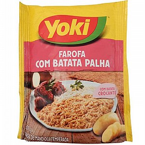 Farofa com batata palha