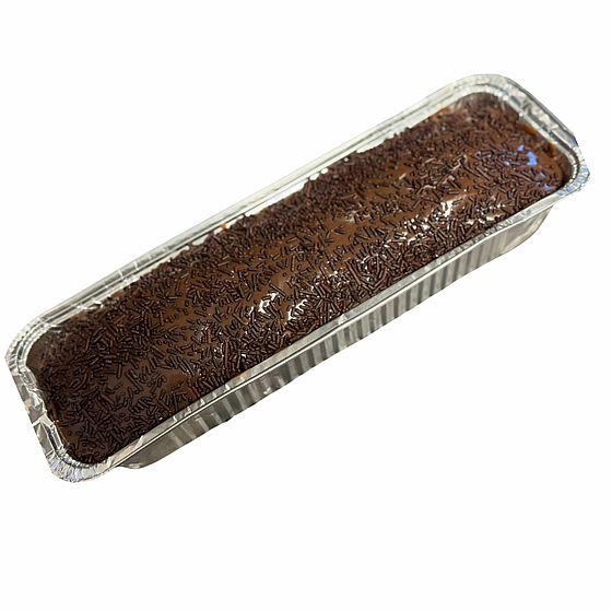 Bolo de chocolate com cobertura de brigadeiro - ���� ������ �� ����� ��������
